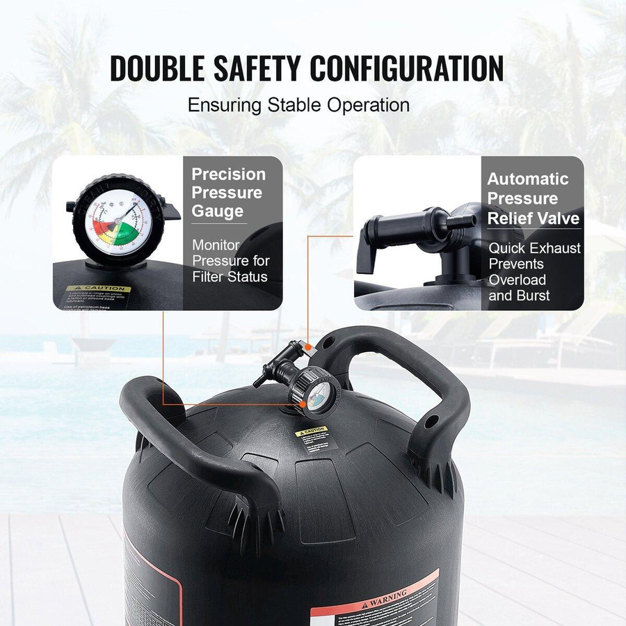 Buying Solutions MB Pool-Filterkartusche für Inground- und Aboveground-Swimmingpools mit 60mm Anschluss für eine Filtration von 40 qm aus Glasfaser und bleifreiem Papier - Bild 6