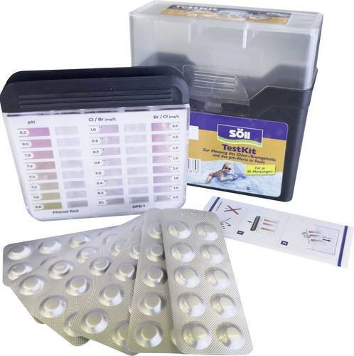 Söll 81895 Pool & Spa Kit Pool-Wasserschnelltest zur Messung von pH-Wert und Chlor in Multicolour - Bild 1