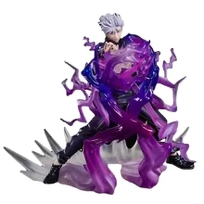 Bandai Jujutsu Kaisen Anime Figur Gojo Satoru Actionfigur Manga Schlachtszene als Desktop Dekoration und Sammlerstück - Bild 4