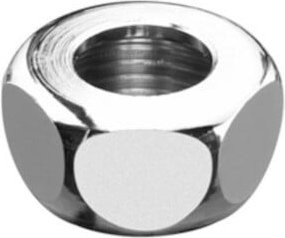 Schell Wurfmutter DN 20, G 3/4 IG, d 18mm, Farbe: Silber, ohne Dichtung - Bild 1