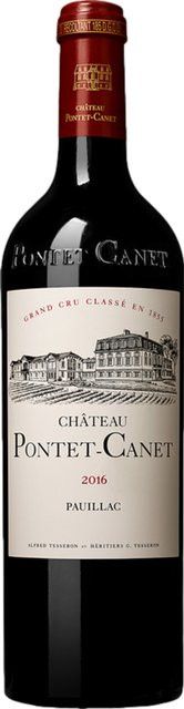 Château Pontet-Canet Rotwein, Cabernet Sauvignon, Bordeaux, 2016, trocken, 0,75 l - Bild 1