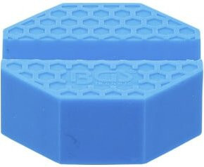 BGS Gummiauflage für Wagenheber in Blau, B/T/H: 7,0 x 7,0 x 2,6 cm - Bild 1