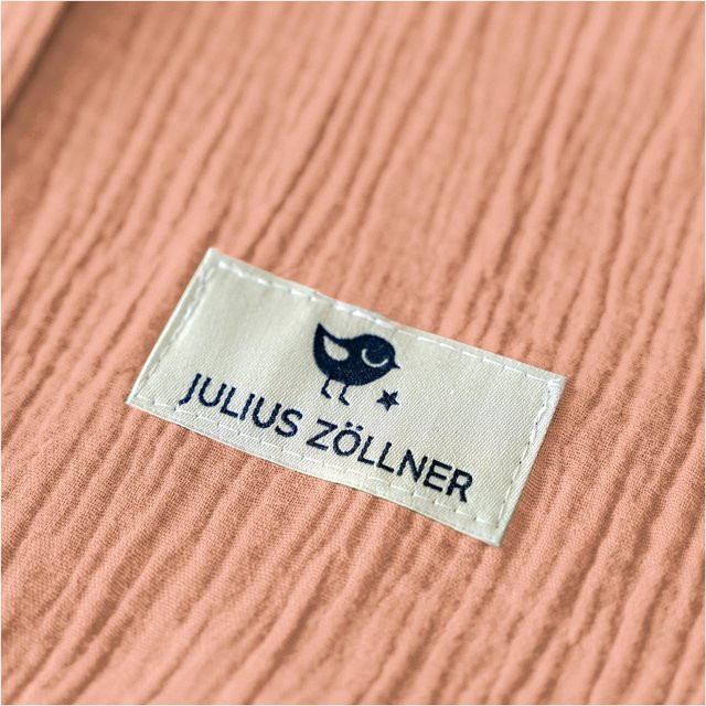 Julius Zöllner Sommerschlafsack Sommertraum aus Musselin für Babys 0.5 TOG in Pink und Braun - Bild 1