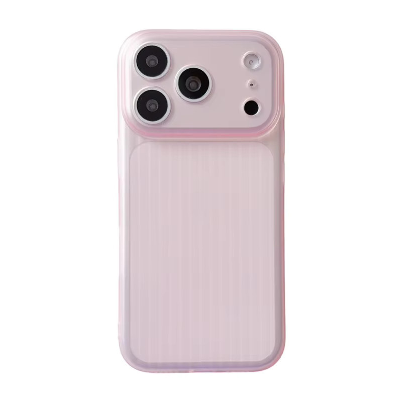 Stoßfeste TPU-Handyhülle von MOESOE in Transparent und Weiß mit gewelltem Design für iPhone 17 Pro Max 16 15 14 13 Pro Max - Bild 3
