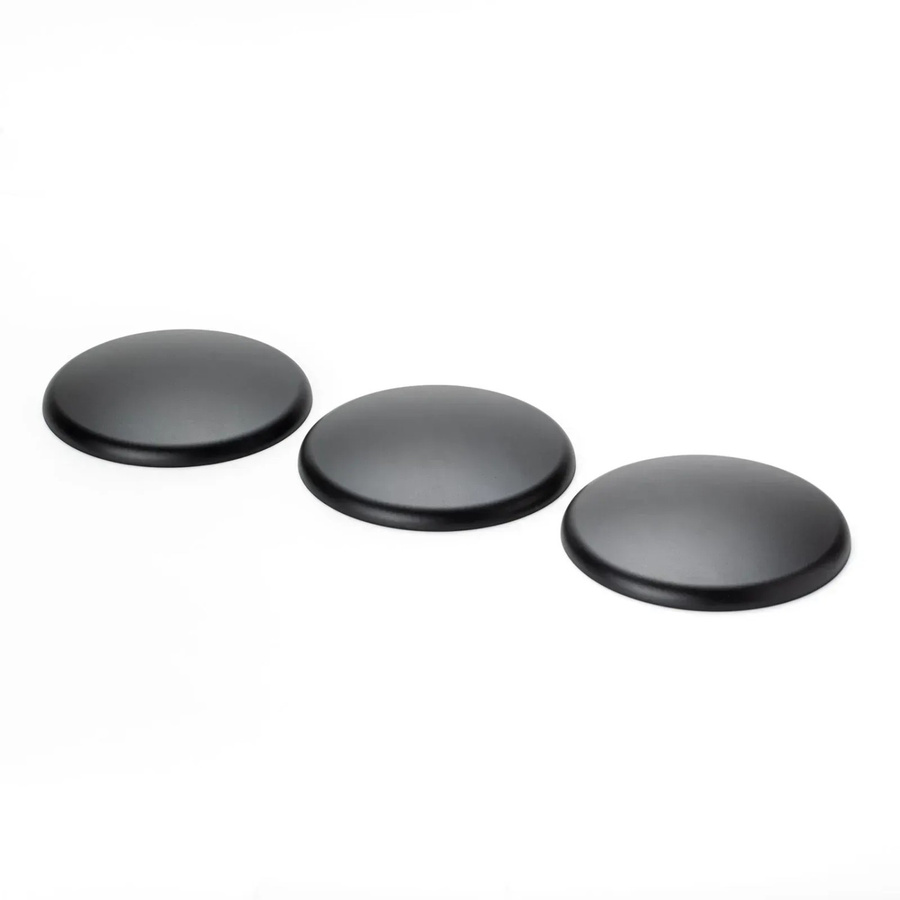 Orion Lightstyle Extraflache Abdeckung für Verteilerbaldachin in Schwarz, Durchmesser: 135 mm, 3 Stück - Bild 2