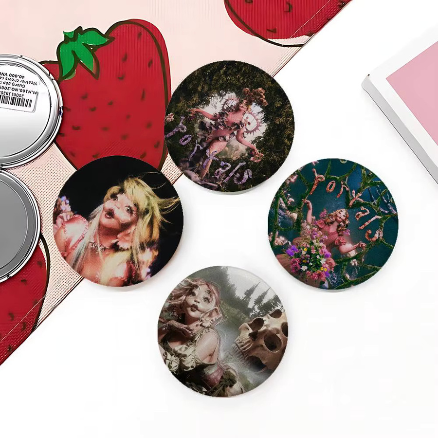 Mesuca Melanie Martinez Portals Cartoon-Abzeichen in Multicolor, rundes dekoratives Accessoire - Bild 2