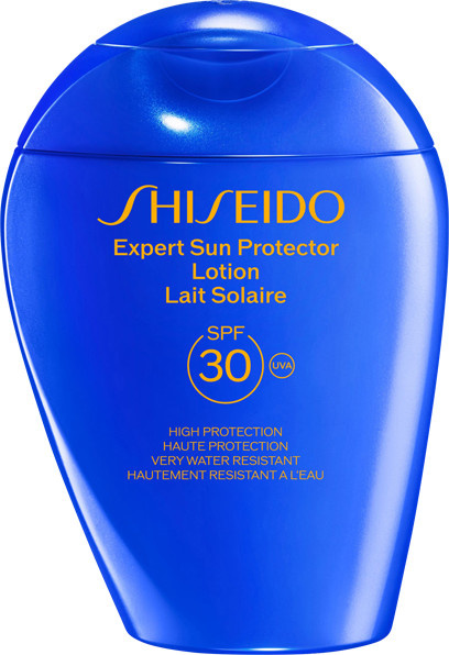 Shiseido Blue Expert Sun Protector Lotion, LSF 30, Unisex - Bild 1