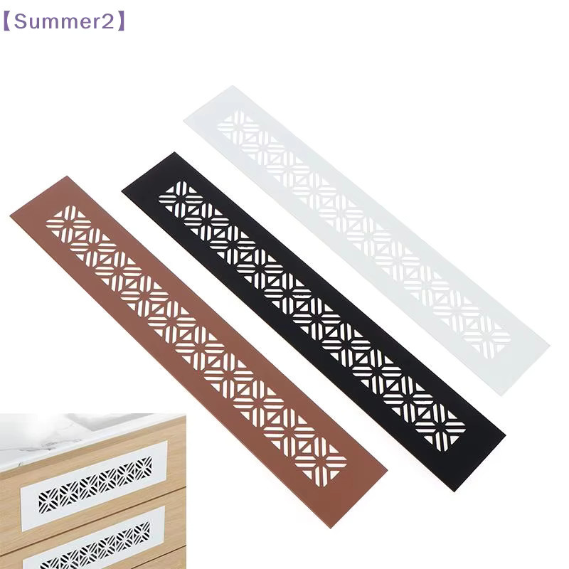 Xia2 Lüftungsgitterabdeckung aus Aluminiumlegierung in Braun, Breite: 5 cm - Bild 2