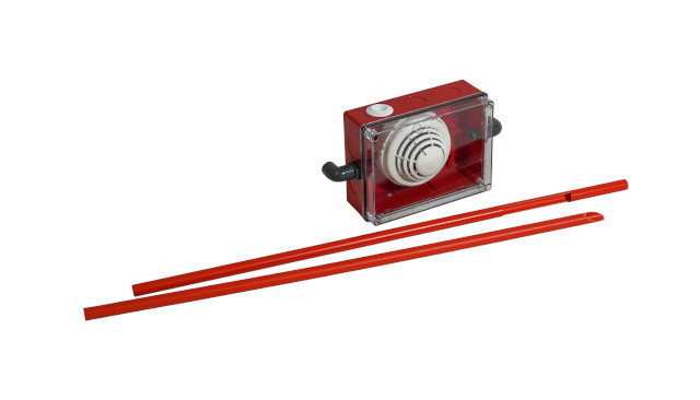 Zehnder Rauchmelder für Kanaleinbau in Rot CZIELE013962 - Bild 1