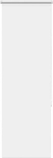 vidaXL Verdunkelungsrollo Weiß aus Polyester, Breite: 50 cm, Höhe: 175 cm - Bild 1