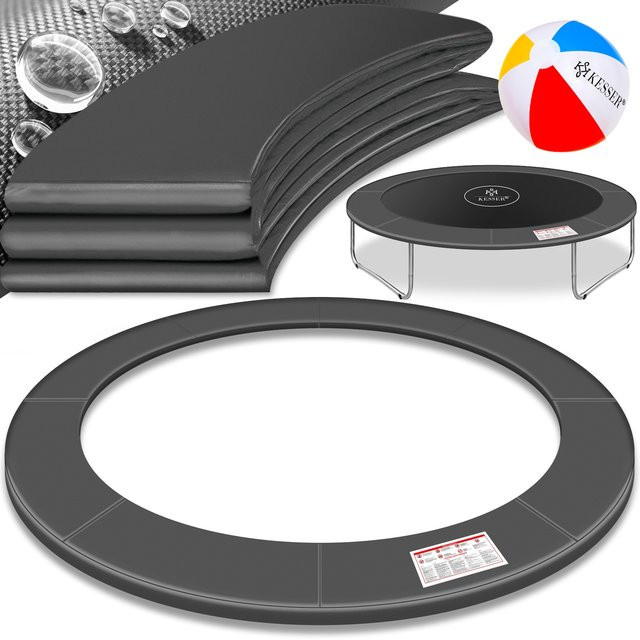 KESSER Trampolin Randabdeckung UV-beständig und reißfest, Breite: 30 cm, Farben: Grün, Blau oder Grau - Bild 1