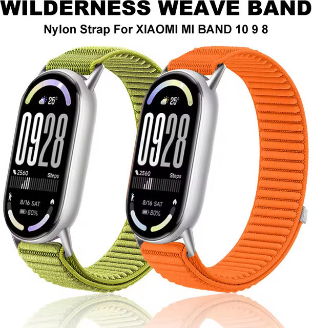 FancyWrist Uhrenarmband Nylon, Xiaomi Mi Band 8 9 10, Unisex - Bild 1