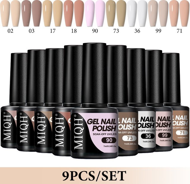 MIQH Summer Ice Clear Nagellack, Glänzend, 7 ml - Bild 1