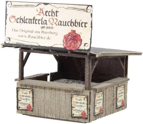 MBZ 86267 Z Bierbude aus Holz für Spur H0 ohne Ausstattung - Bild 1