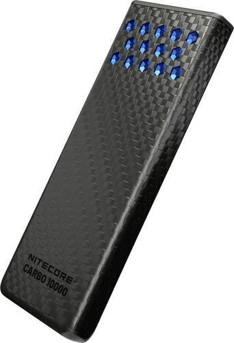 Nitecore Powerbank 10000 mAh mit USB-C und Pass-Through Charging in Blau und Anthrazit-Grau - Bild 1