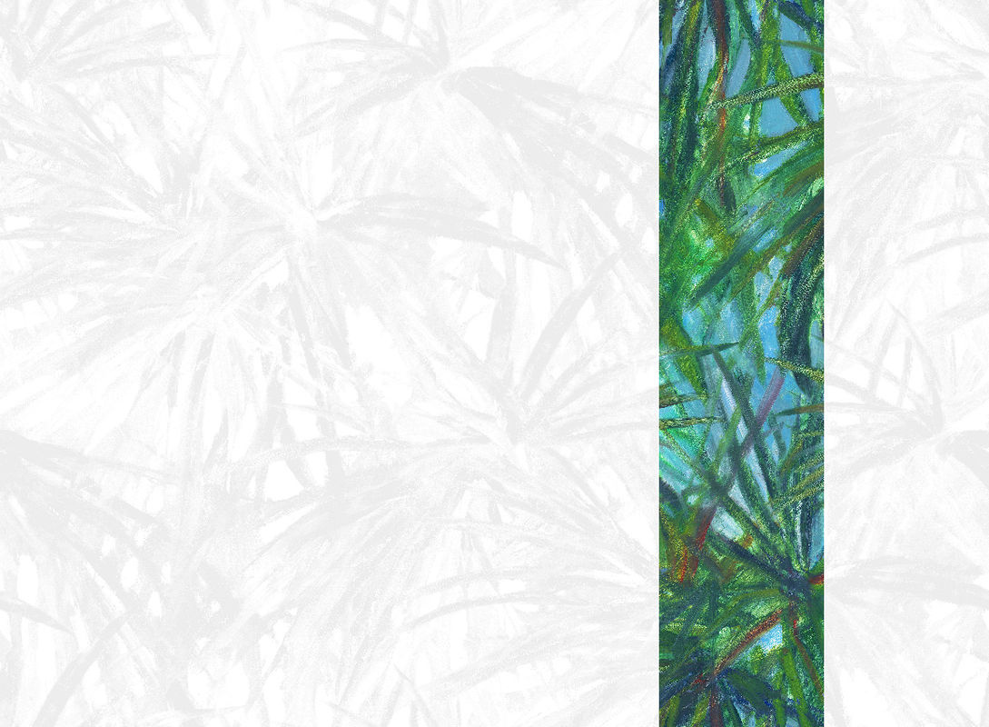 Jannelli & Volpi Mural Matira Green Panel 5 Florales Wandpaneel in Grün - Bild 2