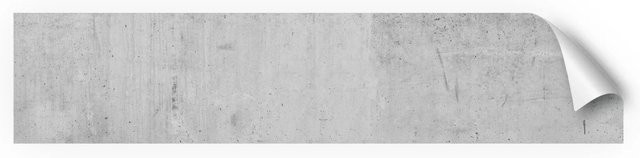 Myspotti Küchenrückwandfolie in Betonoptik, selbstklebend, Grau, B: 280 cm, H: 60 cm - Bild 1