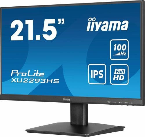 iiyama ProLite XU2293HS-B6 LED-Monitor Full HD IPS 22 Zoll Schwarz mit HDMI und DisplayPort - Bild 1
