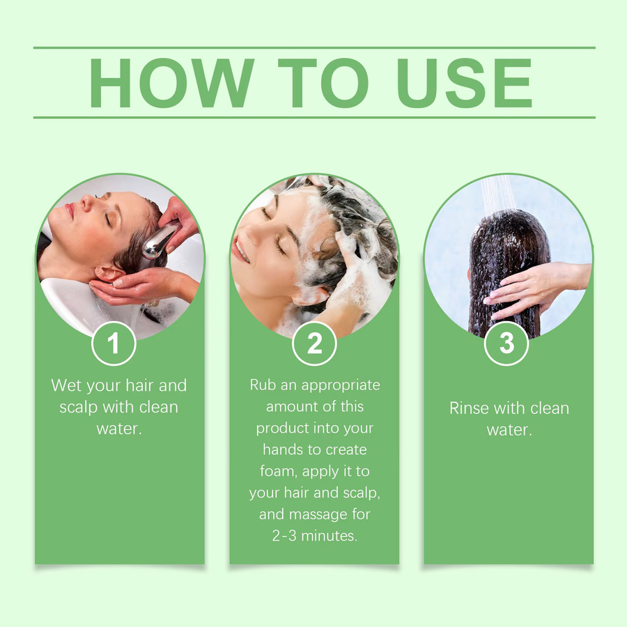 HOEGOA Shampoo Rosmarin, Hydrolysiertes Keratin, für strapaziertes Haar - Bild 6