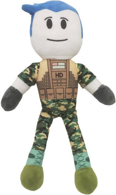 Roblox Kuscheltier Militärstil, Stoffpuppe, Weiß, ab 14 Jahren - Bild 1