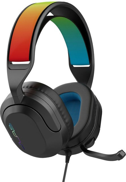 JLAB Nightfall Wired Gaming Headset Over-Ear in Schwarz mit 3,5 mm Klinkenanschluss für PC, Xbox, PlayStation und Nintendo Switch - Bild 2
