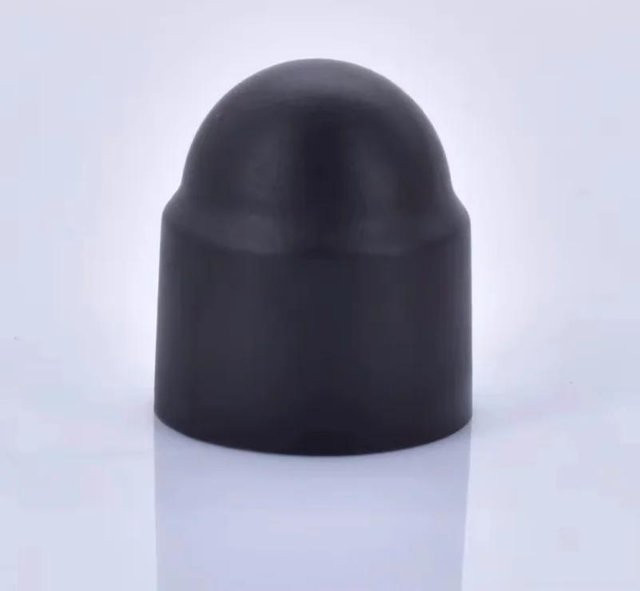 Binchi Outdoor Product Sechskantkappen aus PE-Kunststoff für Bolzen und Schutzmuttern M3 bis M24, wasserdicht und staubdicht, Farbe: Schwarz, M16-23x27mm, 3 Stück - Bild 1