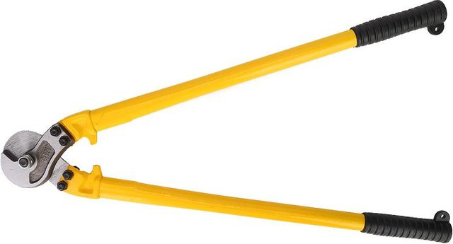 Aimo Hochleistungs-Kabelschere aus Kohlenstoffstahl in Gelb, 24 Zoll Drahtschneider für Drahtseile - Bild 1