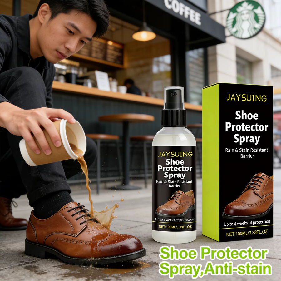 jaysuing Schuhschutzspray transparent – wasserabweisendes und fleckenresistentes Spray für deine Schuhe - Bild 5