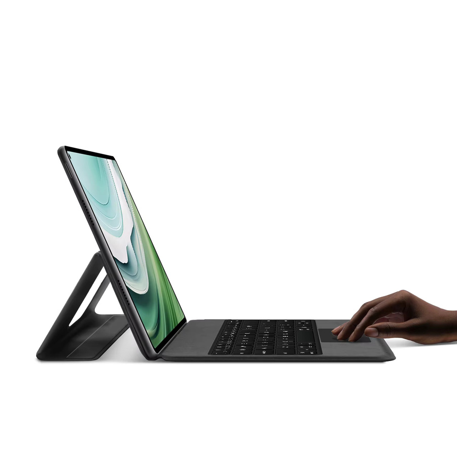 Kabellose Tastaturhülle mit Touchpad für OnePlus Pad Lite 11 Zoll, OnePlus Pad Go 11,35 Zoll und OnePlus Pad 11,61 Zoll in Schwarz mit Tablet-Ständerhülle - Bild 5