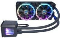 Alphacool Eisbaer Aurora 240 CPU AIO Wasserkühlung mit Digital RGB in Schwarz - Bild 1