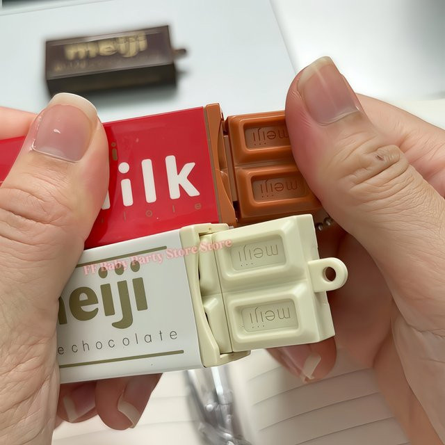 Potdemiel Meiji-Schokoladen-Fidget-Spielzeug, Squishy, Schlüsselanhänger - Bild 1