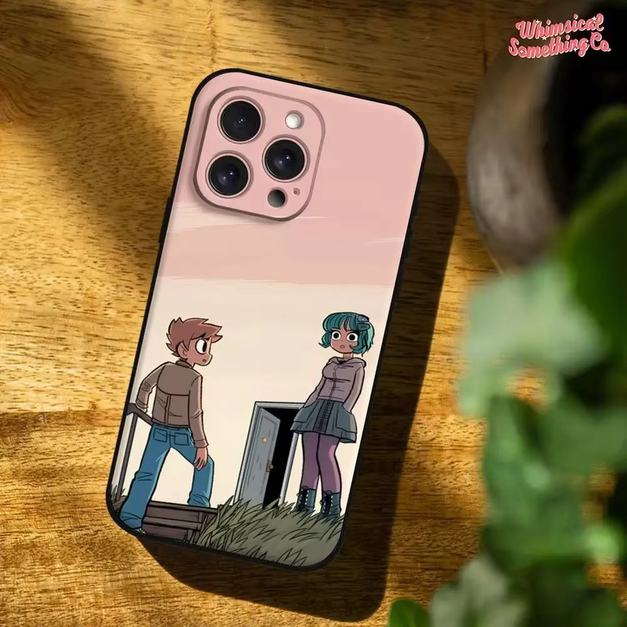 Handyhülle Scott Pilgrim The World Mouse für iPhone in Schwarz - Bild 2