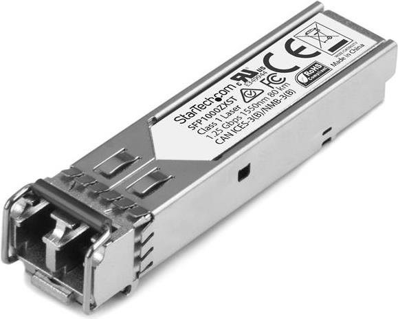 StarTech.com 1000BASE-ZX SFP Gigabit Transceiver Single Mode LC 80 km SFP1000ZXST in Silber - Bild 1