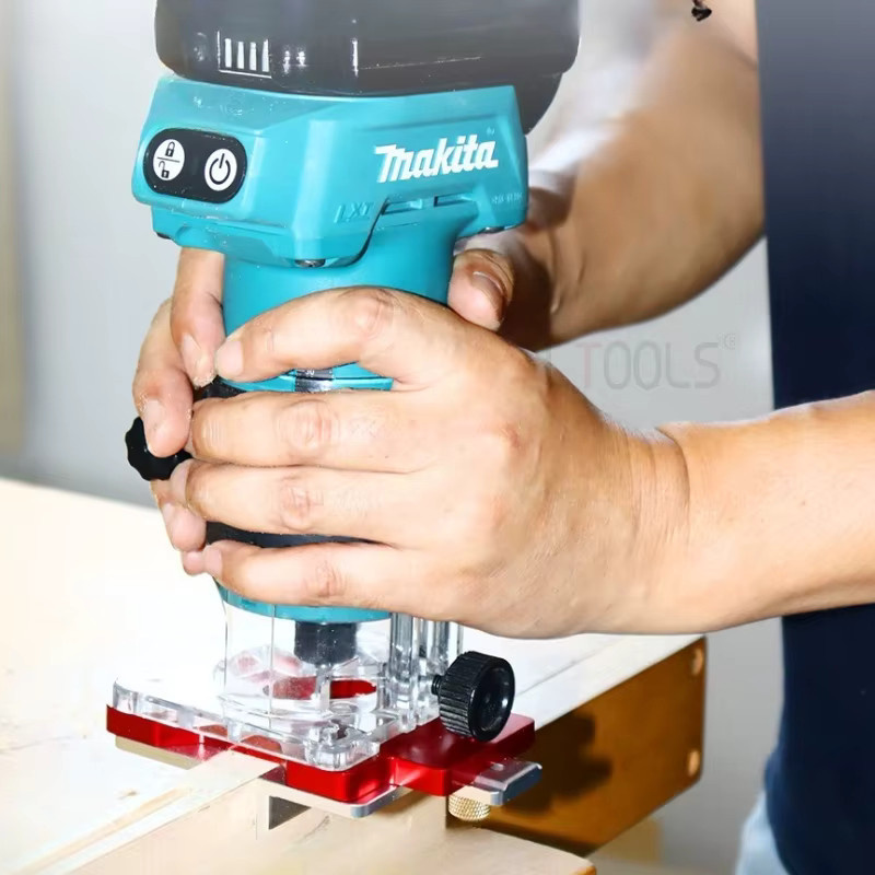LTOOLS 2-in-1 Schlitz Positionierungsplatte aus Aluminiumlegierung für Holzbearbeitung und Schubladengriffe - Bild 2