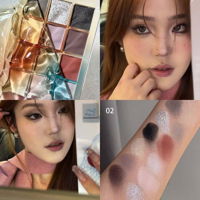 Herorange Lidschatten-Palette, 12 Farben, Matt und Glänzend - Bild 1