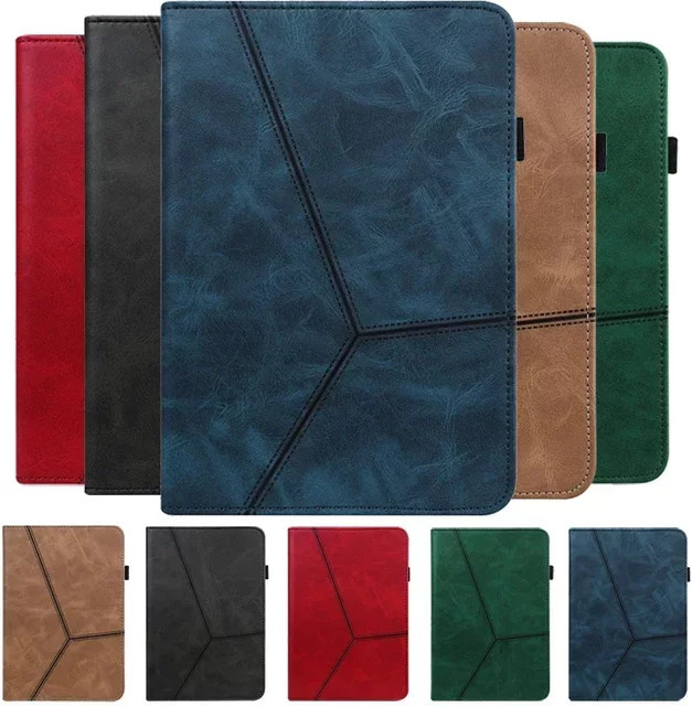 Luxus PU Leder Brieftaschen-Hülle für Xiaomi Redmi Pad 2 Pro 12,1 Zoll in Blau - Bild 1