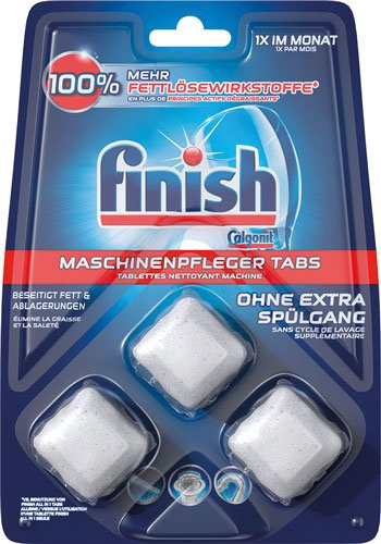 finish Maschinenpfleger Tabs, 3 Stück, multicolour - Bild 1