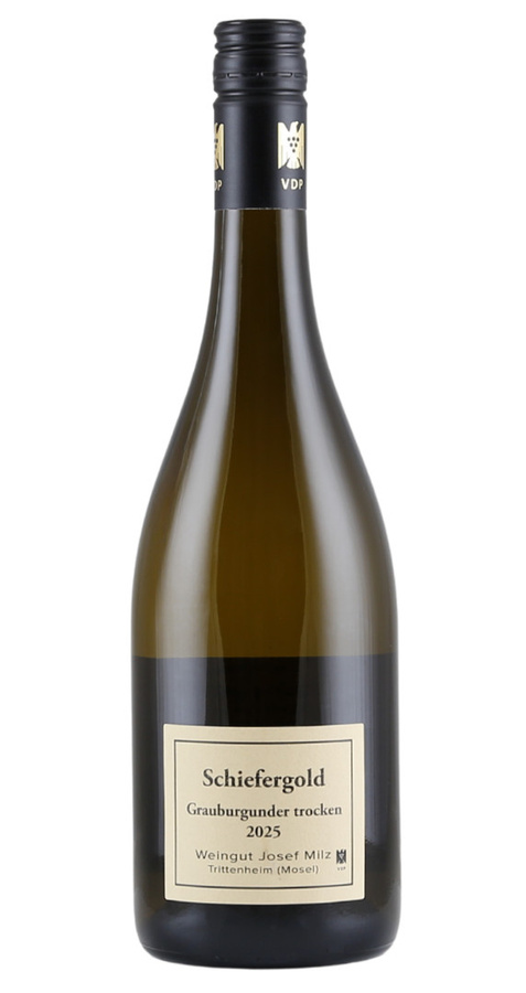 Josef Milz Schiefergold, Grauburgunder, trocken, Weißwein, 2025, 0,75 l - Bild 2