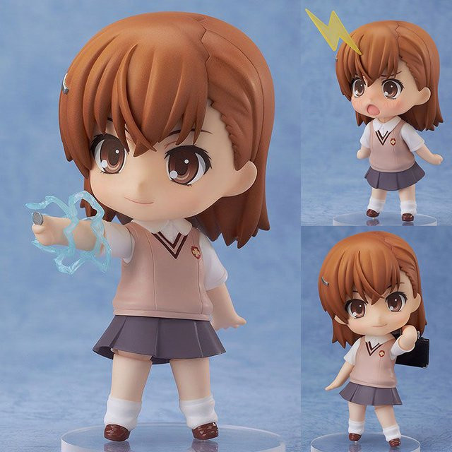Bandai Toaru Kagaku no Railgun Nendoroid 345 Misaka Mikoto Actionfigur - Bild 1