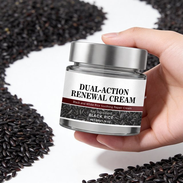 jaysuing Schwarze Reis Peeling-Körpercreme, Unisex - Bild 1