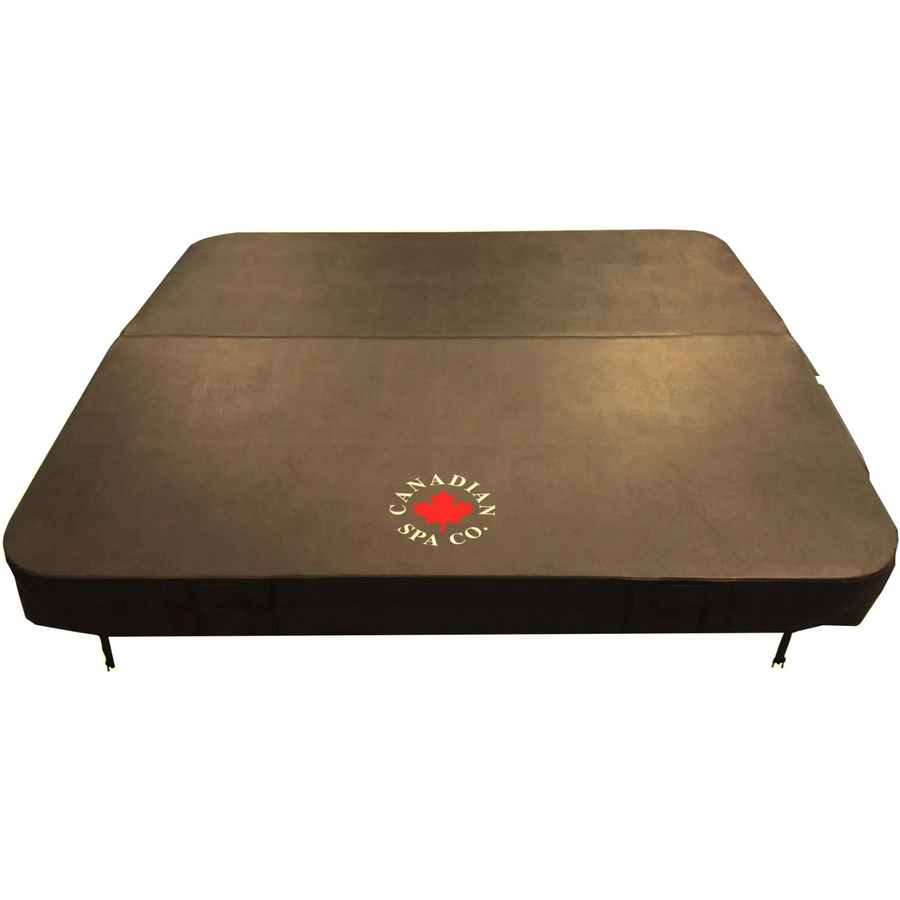 Canadian Spa Delux Isolierabdeckung für Whirlpools, Braun, Durchmesser: 198 cm, Höhe: 13 cm - Bild 2