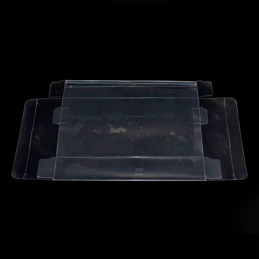 xunbeifang PET Schutzhülle für SNES und N64 Spieleboxen, transparent, Retro-Schutzfall für CIB Spiele - Bild 1