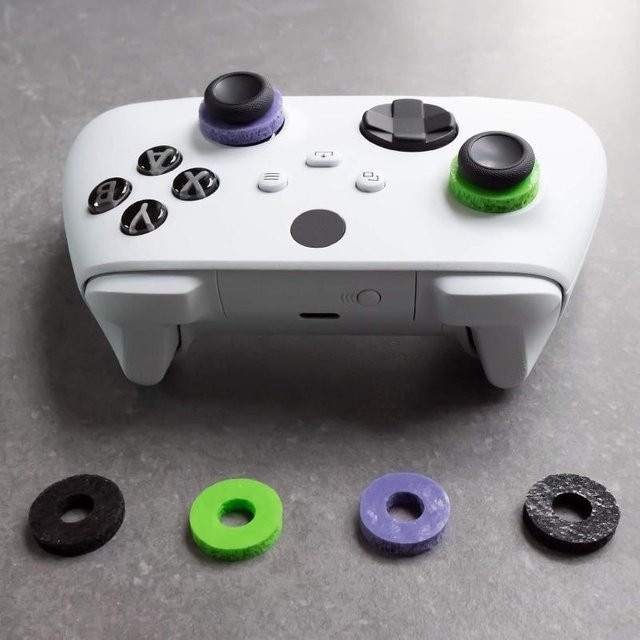 6 Stück Präzisionsringe für Xbox Serie X/S, One und 360 Pro Controller zur Unterstützung von Zielhilfe und Motion Control in Multicolor - Bild 1