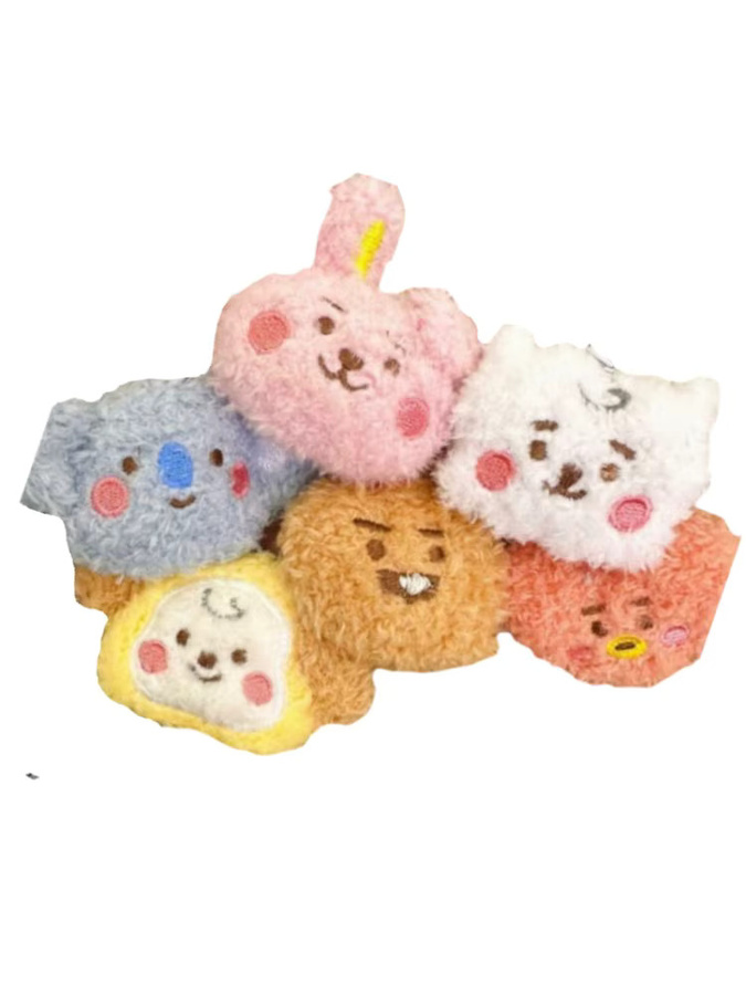 BT21 Shooky Chimmy Tata, Mini-Plüsch-Schlüsselanhänger - Bild 3
