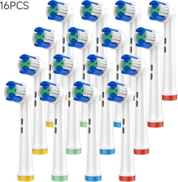 Branu Ersatz Zahnbürstenkopf für Oral-B, Weiß - Bild 1