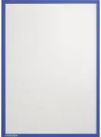 FRANKEN Dokumentenhalter Klemmmappe DIN A4 aus Kunststoff in Blau - Bild 1