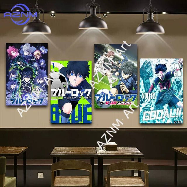 KAYOU Anime Blue Lock Isagi Yoichi Poster als moderne Wanddekoration in Mehrfarbig - Bild 1