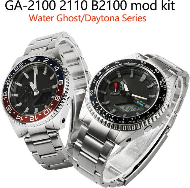 Casio Uhrenarmband-Modifikationskit Edelstahl, Silber, Unisex - Bild 1