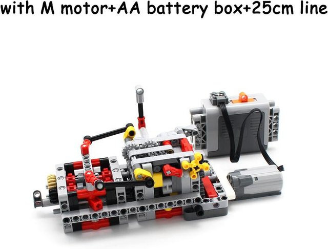 Yiran toy Elektrotechnik Mechanischer Motor Bausteine ab 14 Jahren - Bild 1