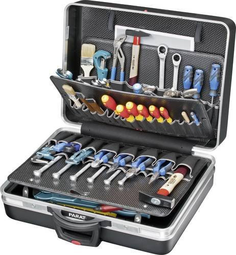 Parat Schalenkoffer CLASSIC KingSize Plus Roll X-ABS in Schwarz mit Doppel-Alu-Rahmen, B: 57,5 cm, T: 22,0 cm, H: 42,5 cm - Bild 1